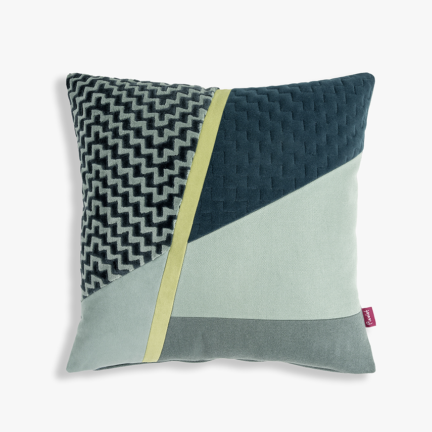 MERRY ZİGZAG DESENLİ PATCHWORK KIRLENT